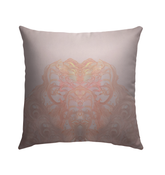 Colorful Floral Outdoor Cushion - Patio Accent Piece